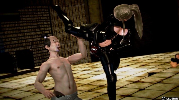 女性スパイフォースファイト