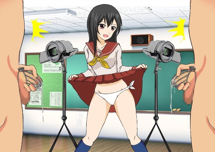 くらすの女子にしゃせいかんりサレル射精！