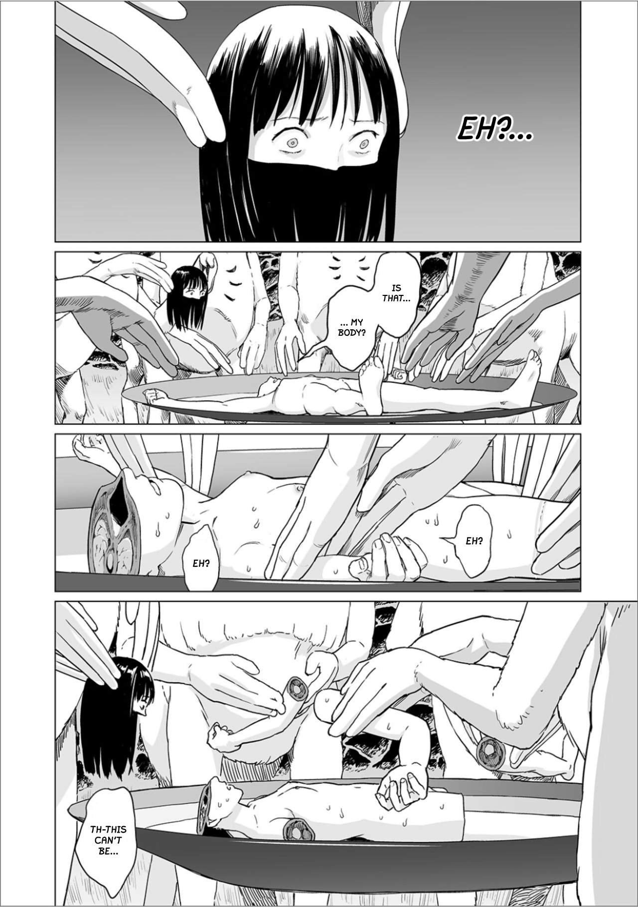 [雨がっぱ少女群] フクロウの指 (リョナキング vol.6) [英訳] [DL版]