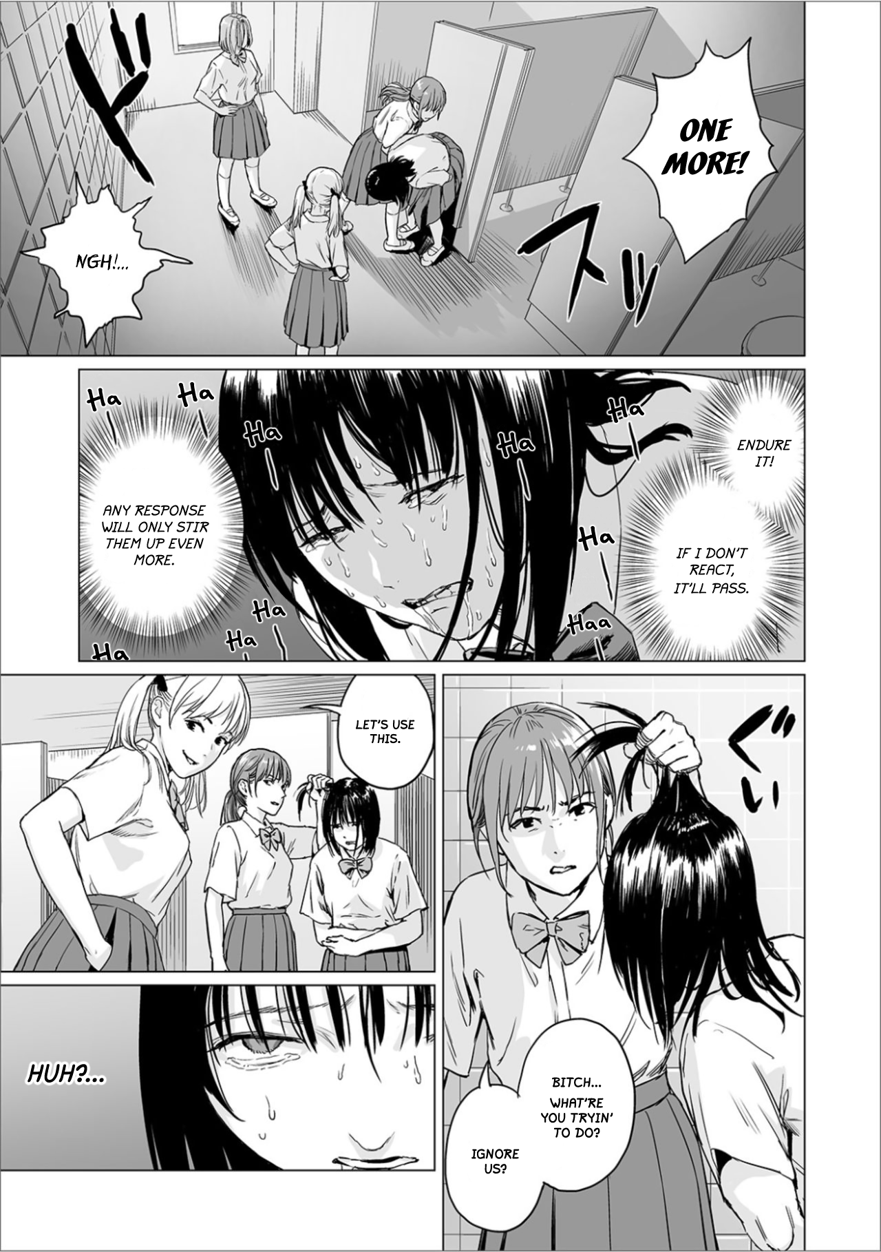 [雨がっぱ少女群] フクロウの指 (リョナキング vol.6) [英訳] [DL版]