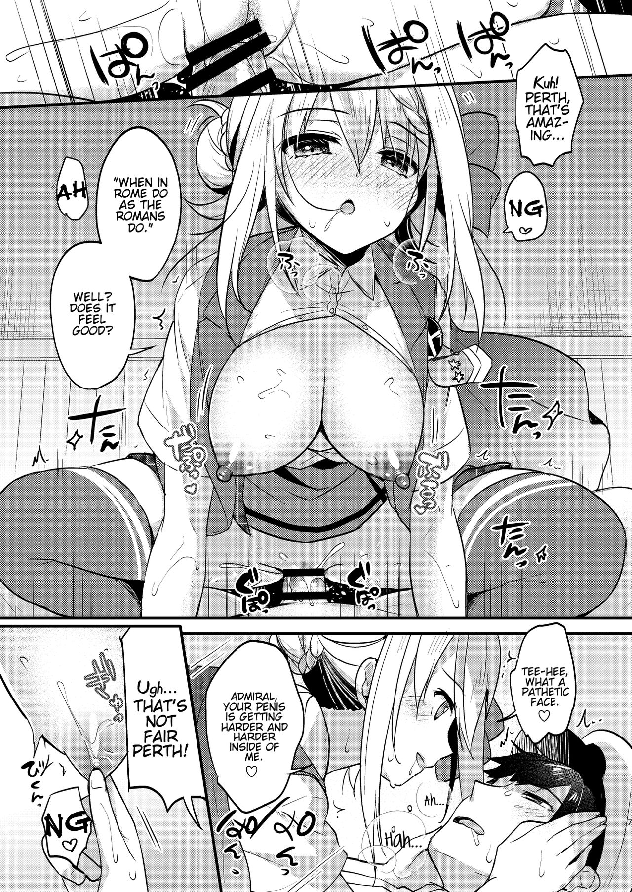 [Apple Water (りんご水)] Perthパースちゃん××して! (艦隊これくしょん -艦これ-) [英訳] [DL版]