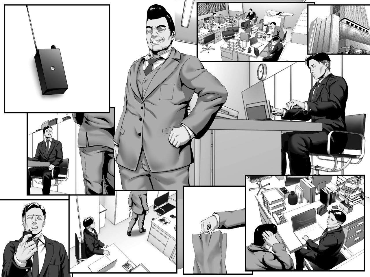 [スポンジヘッド] 同僚のススメで家に盗聴器を仕掛けたら、妻が不倫していた話