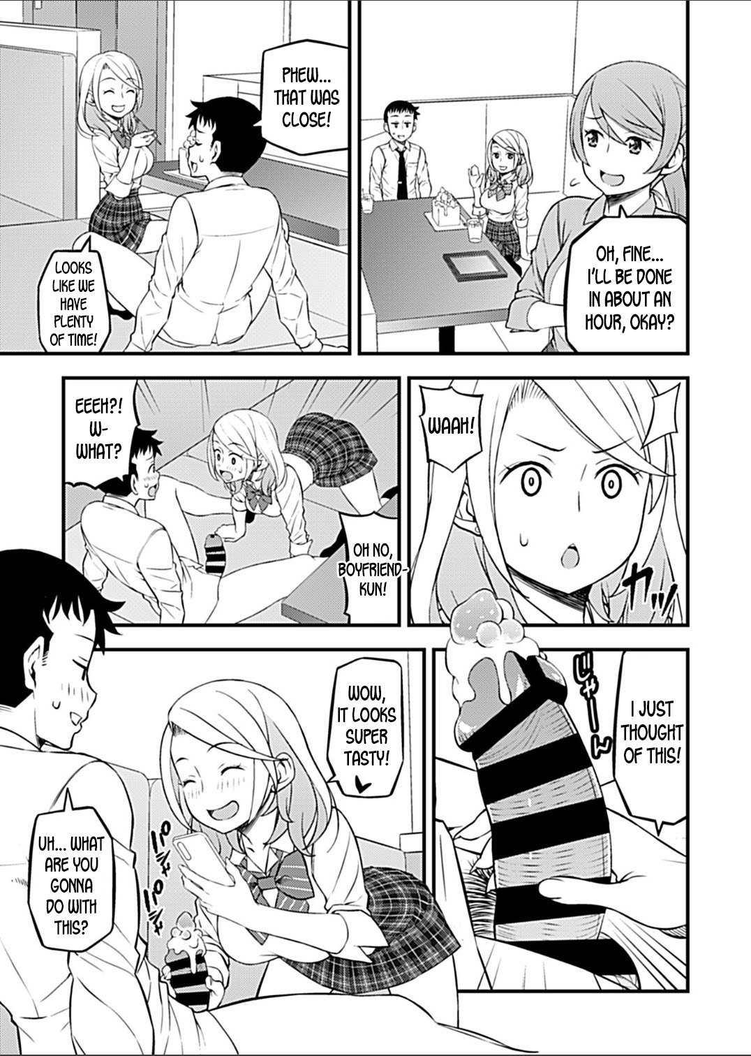 [モリリン・モンソン] 彼女のギャルなおねえさんに誘われたのでHしました。 第3話 [英訳] [DL版]