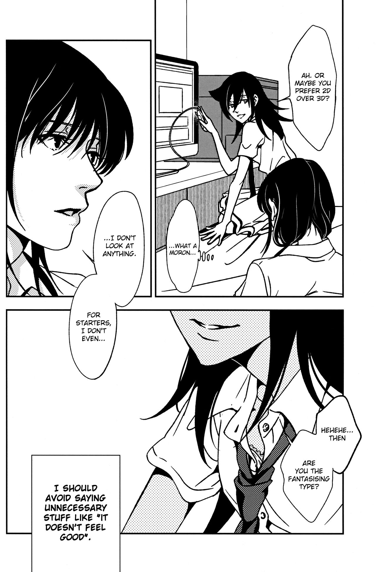 (モテないし巡り会う2) [Banal Joke. (もち屋)] 螺旋階段 (私がモテないのはどう考えてもお前らが悪い!) [英訳]