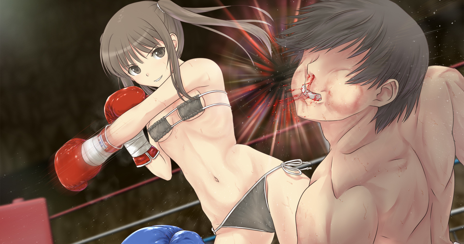 ボクシング＆amp; HVSミオちゃん側：M