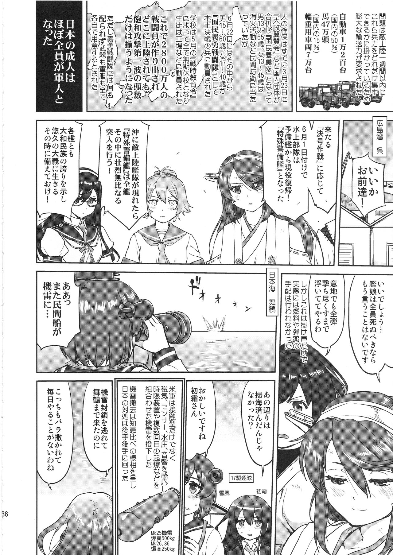 (C97) [蛸壷屋 (TK)] テートクの決断 艦娘の一番長い日(後編) (艦隊これくしょん -艦これ-)