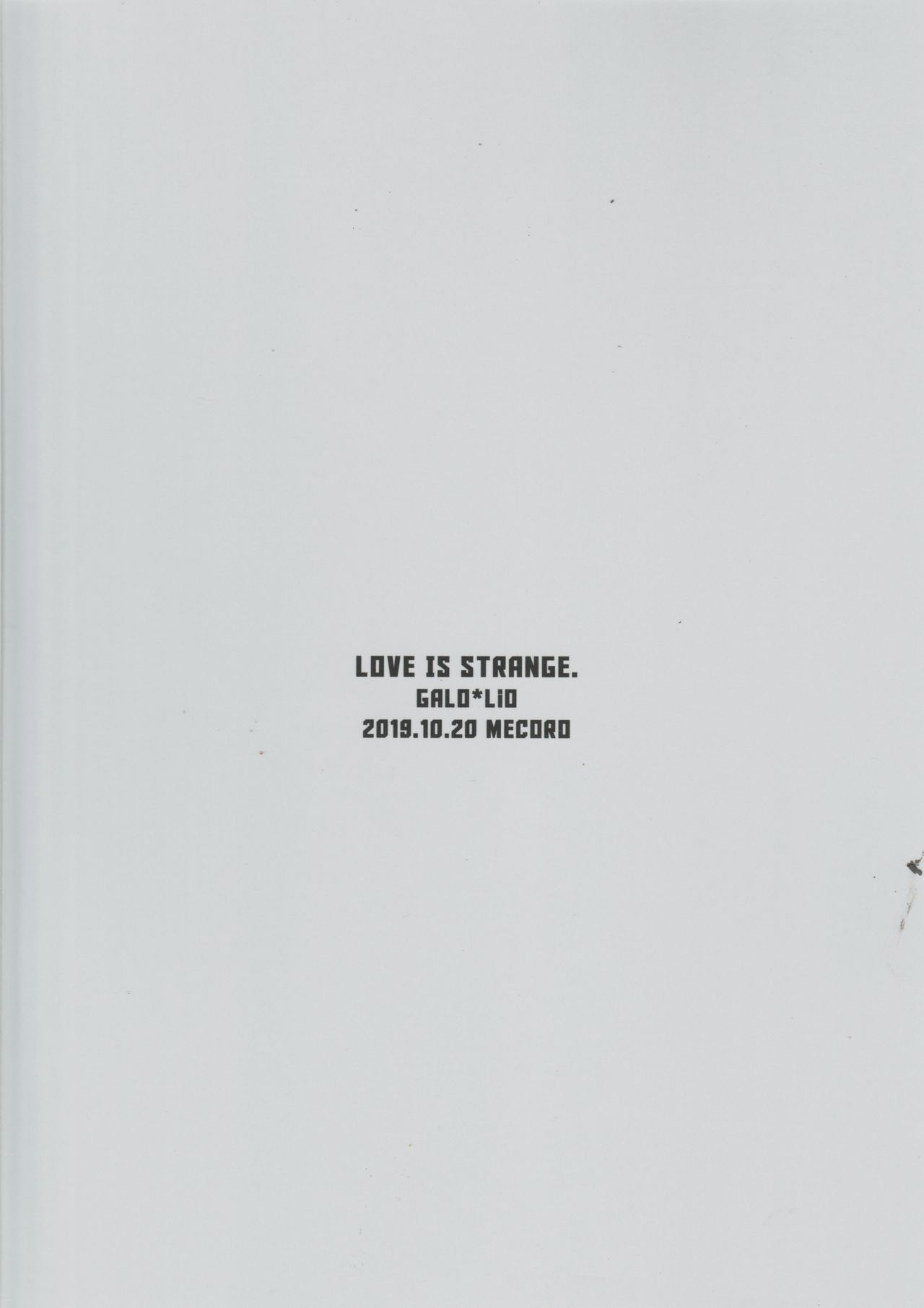(驚纏動地) [メコロ (meco)] LOVE IS STRANGE. (プロメア)
