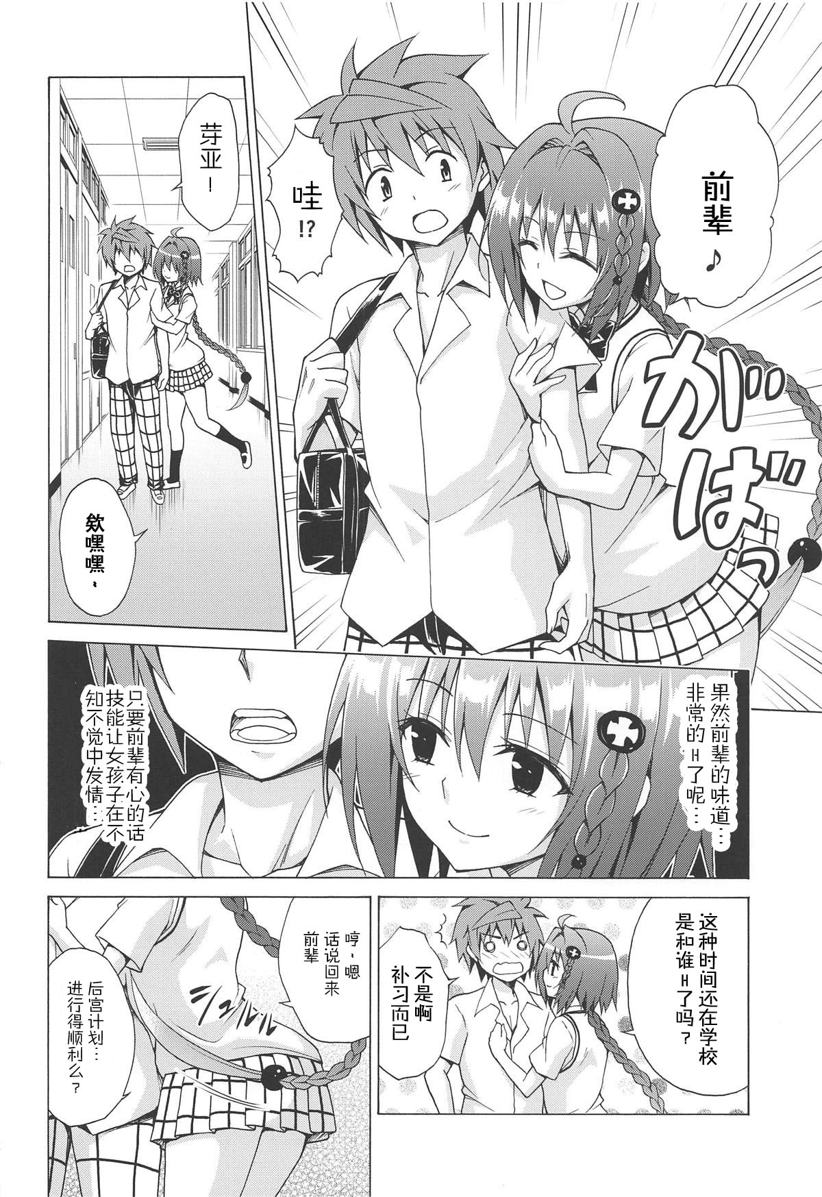 (C96) [虎マシーン (春日部太郎)] 目指せ!楽園計画 vol.6 (To LOVEる -とらぶる-) [中国翻訳]