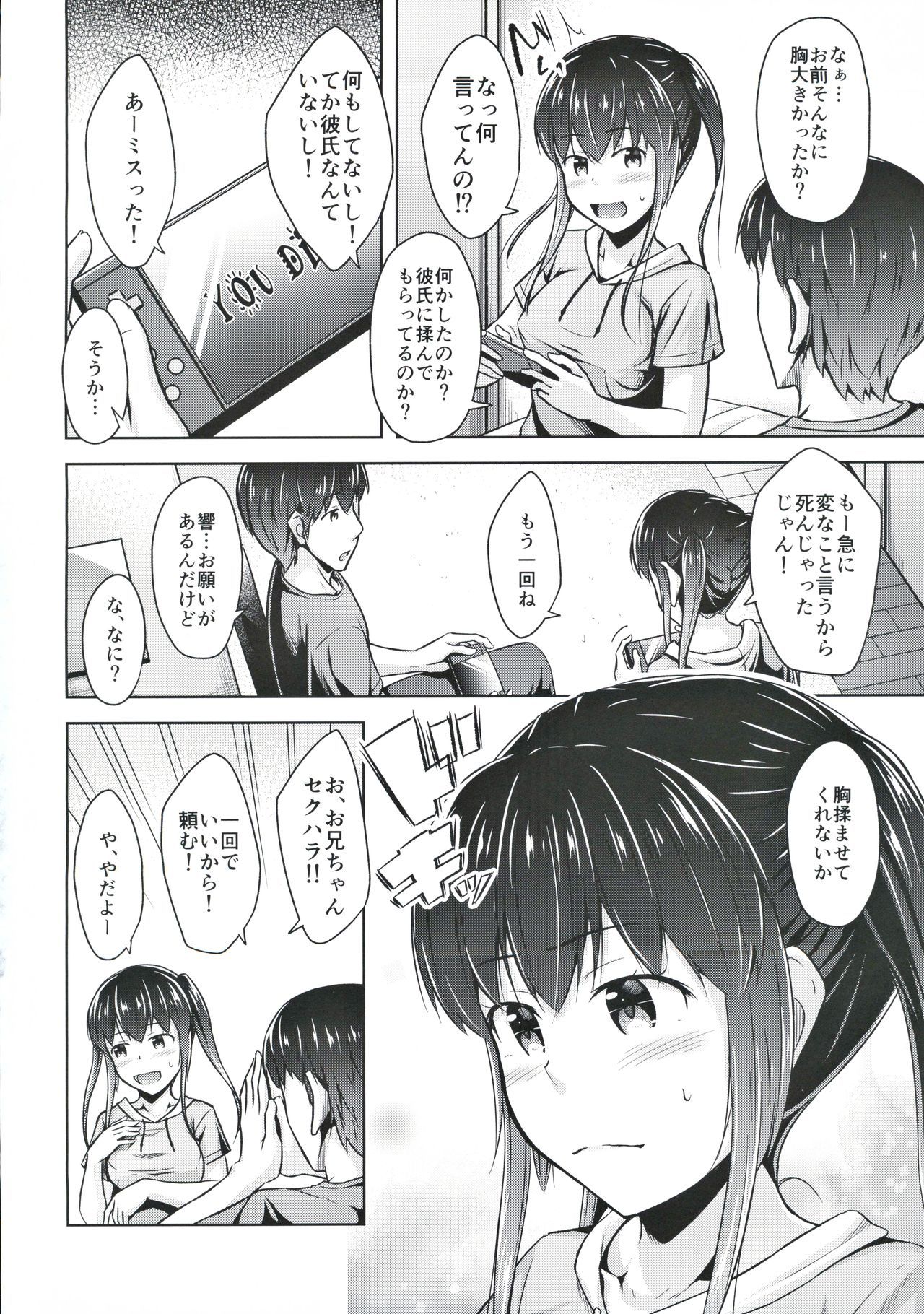 最近、妹のようすがない四方がない