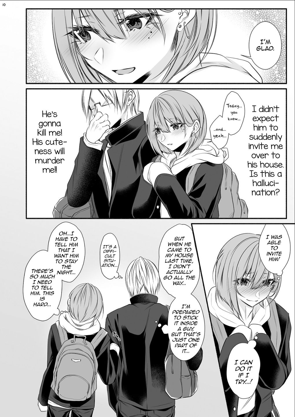 [顔厨王国 (しせい)] となりのクラスの美少女くん♂ [英訳] [DL版]