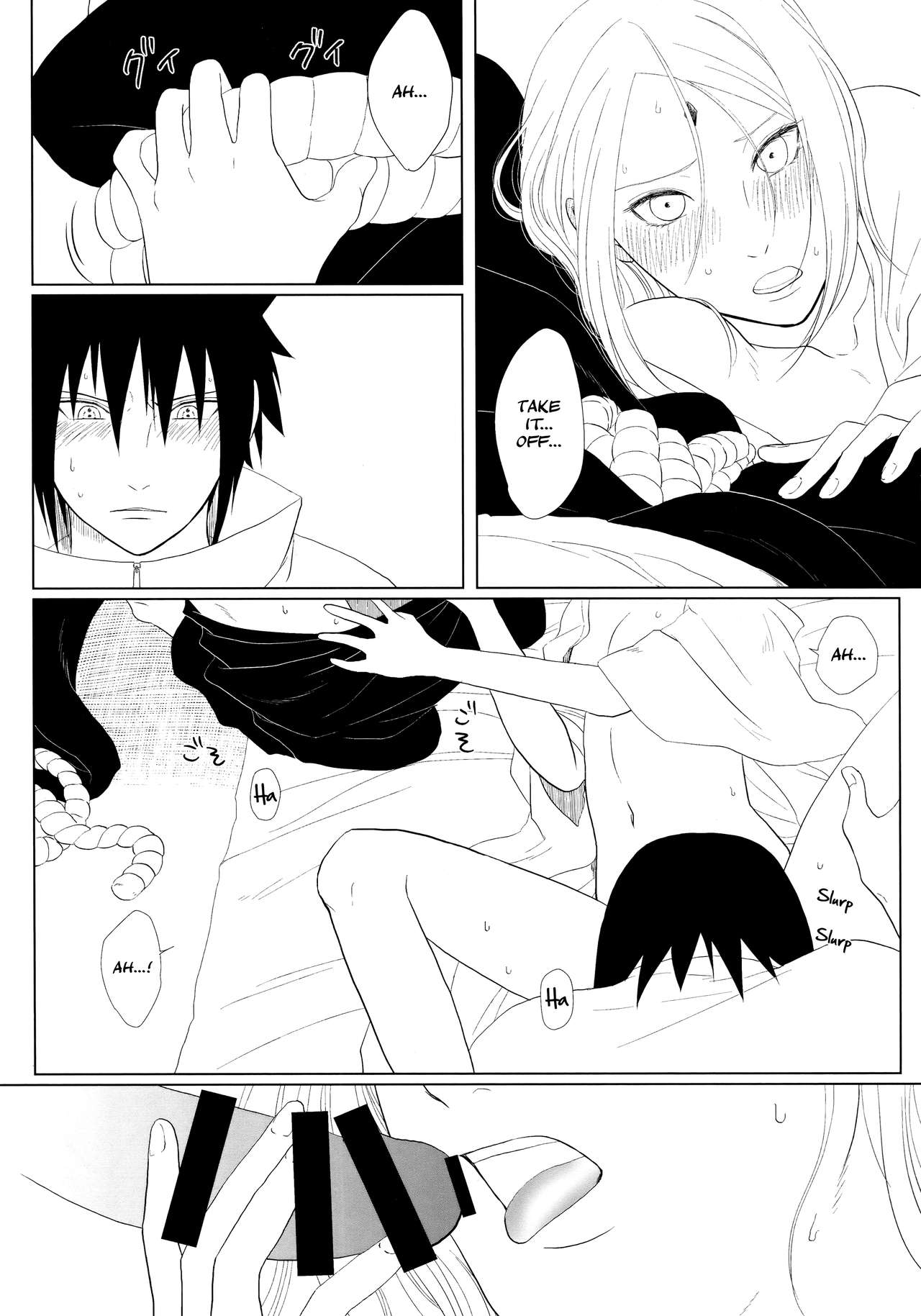 (全忍集結10) [藤井屋の鮭弁 (さけとば)] S to S (NARUTO -ナルト-) [英訳]
