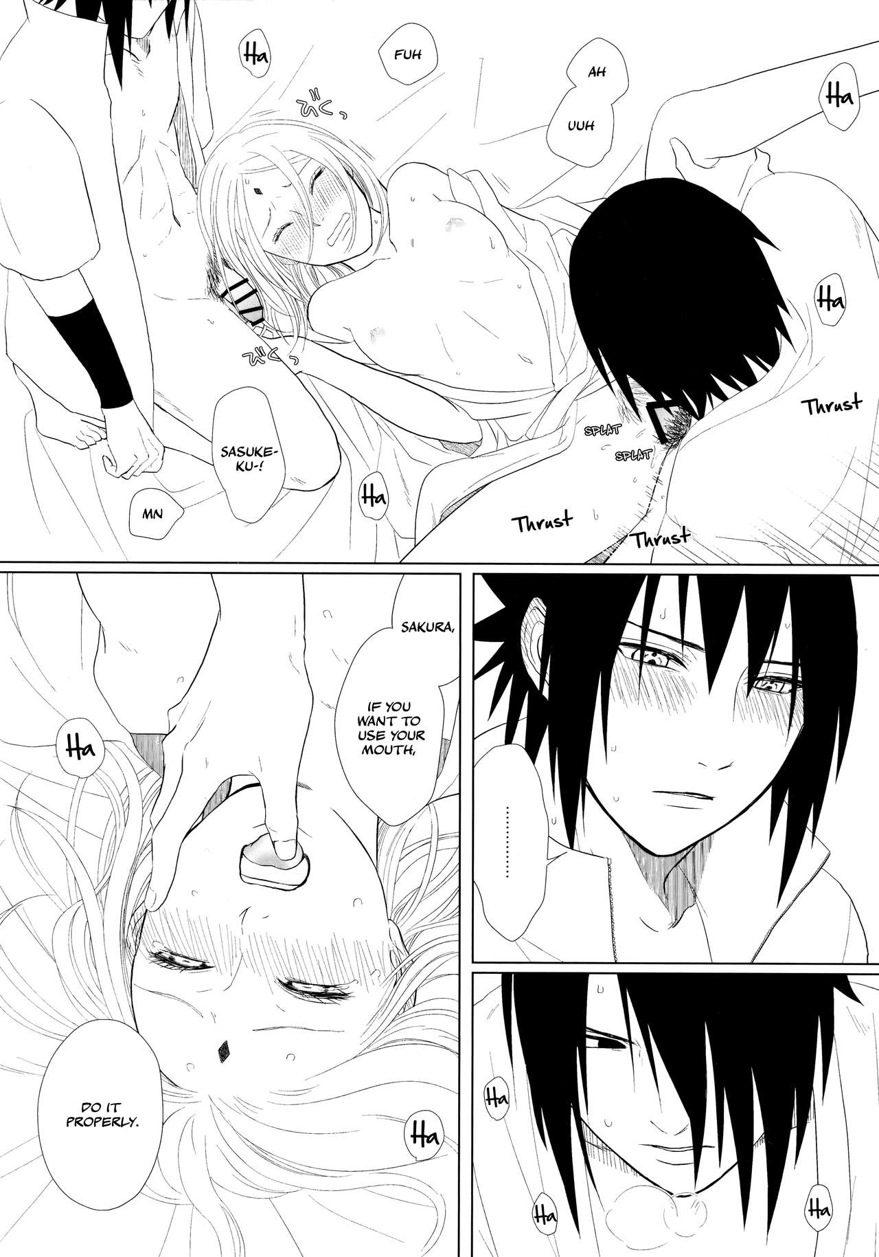 (全忍集結10) [藤井屋の鮭弁 (さけとば)] S to S (NARUTO -ナルト-) [英訳]