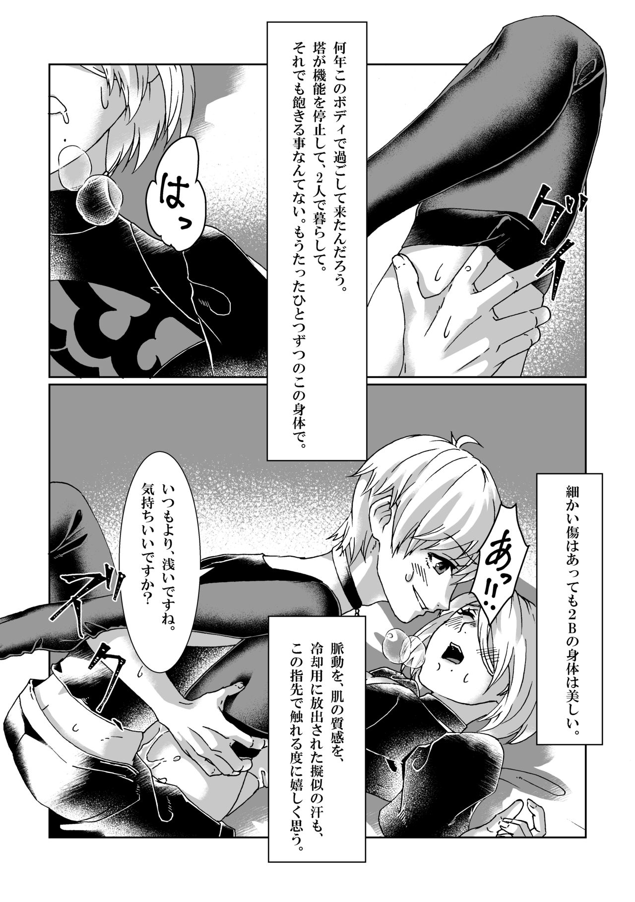 [MYLAB (白亜卯蘭)] BlackBaccara (ニーア オートマタ) [DL版]