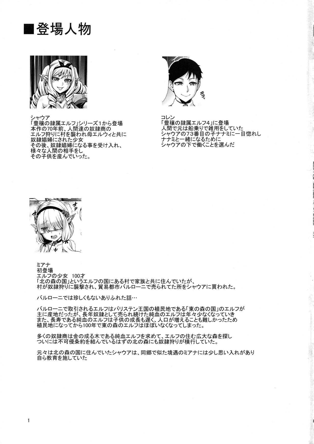 (C96) [青豆腐 (ねろましん)] 豊穣の隷属エルフ6～被虐幼精～+おまけ