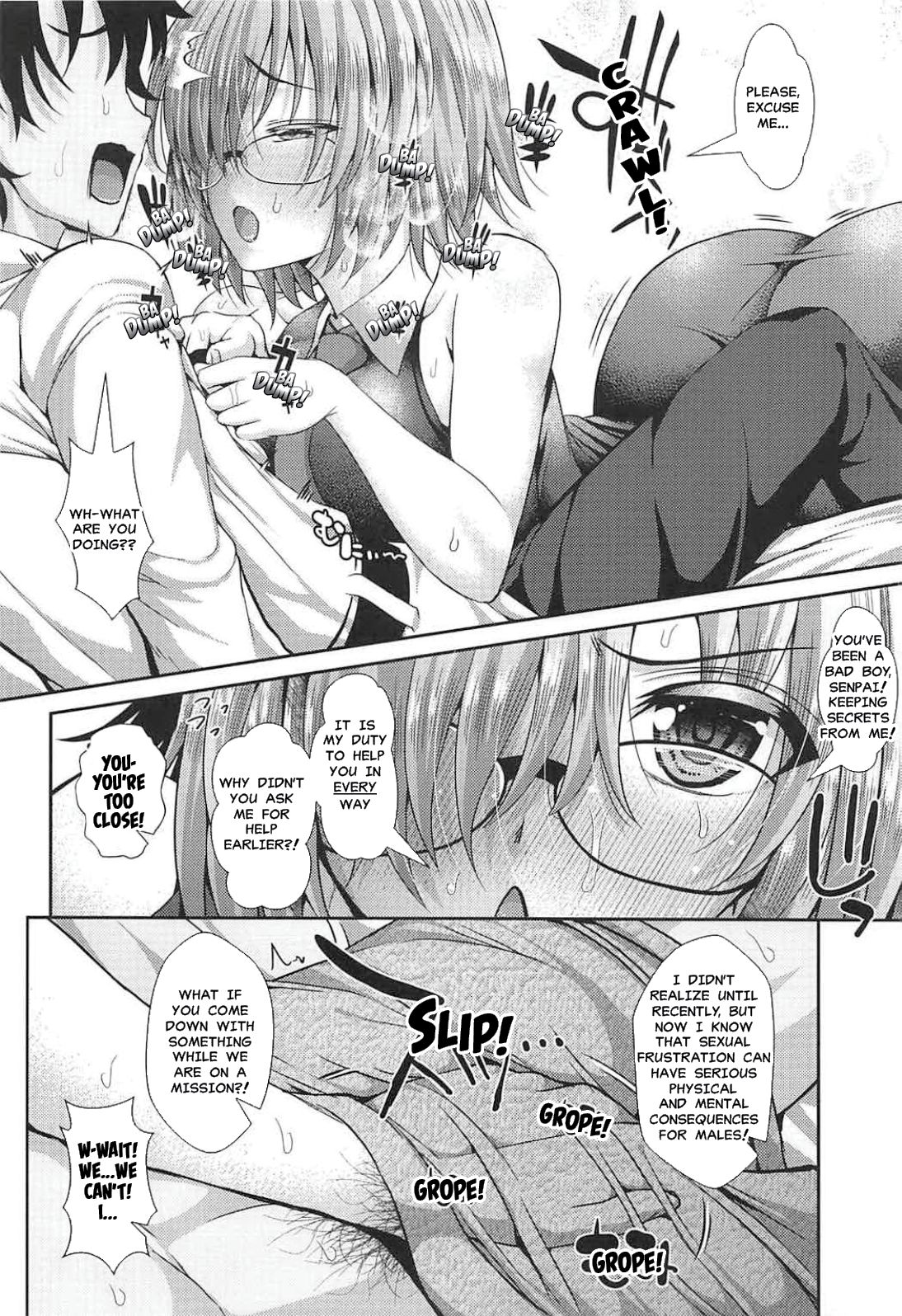 (C92) [であすちーむ (うな丼)] 先輩のハートを射止めマシュッ (Fate/Grand Order) [英訳]