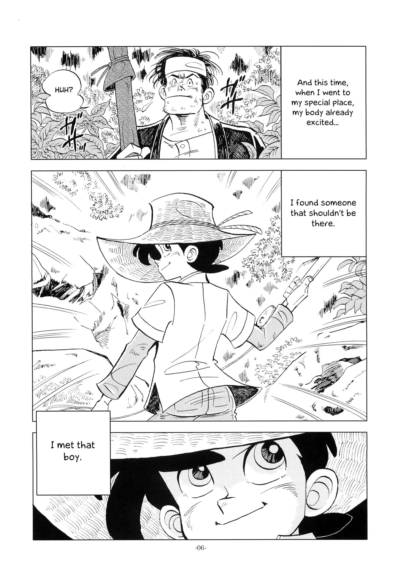 (ショタケット16) [おかし隊 (金ノ玉虫)] 竿を握らしゃ日本一!! 2 (釣りキチ三平) [英訳]