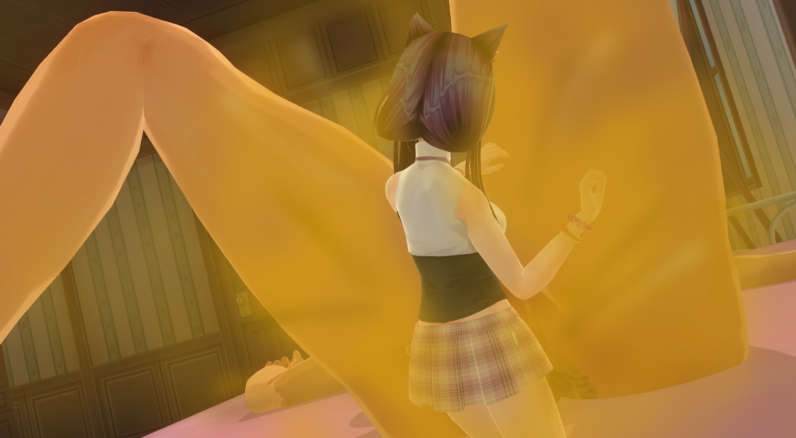 悪臭の巨女-2人同時責め-