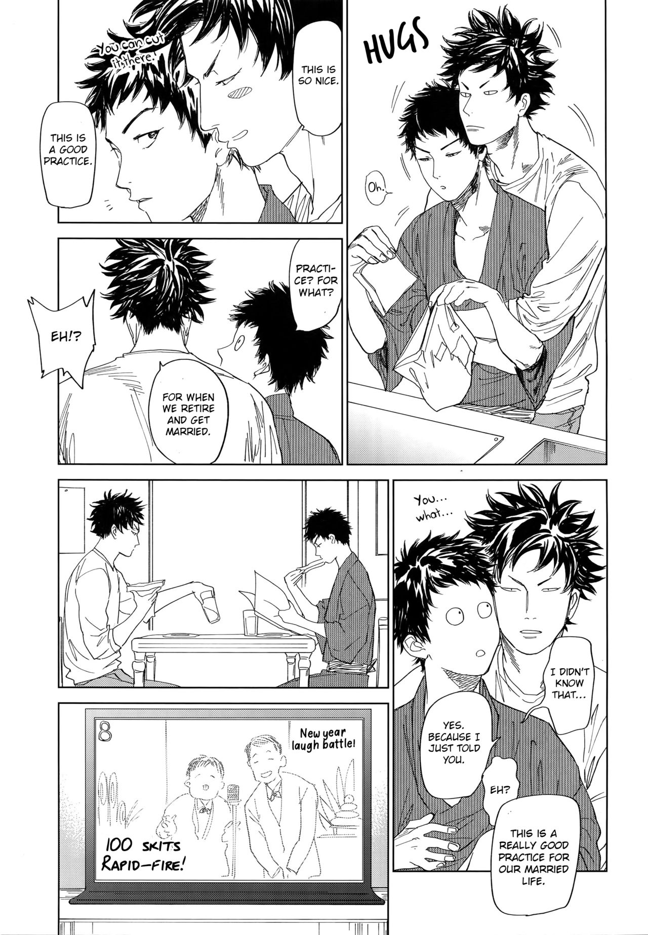 (CC大阪109) [0-PARTS (西田)] 幸福、除夜の鐘の音とともに (DAYS) [英訳]