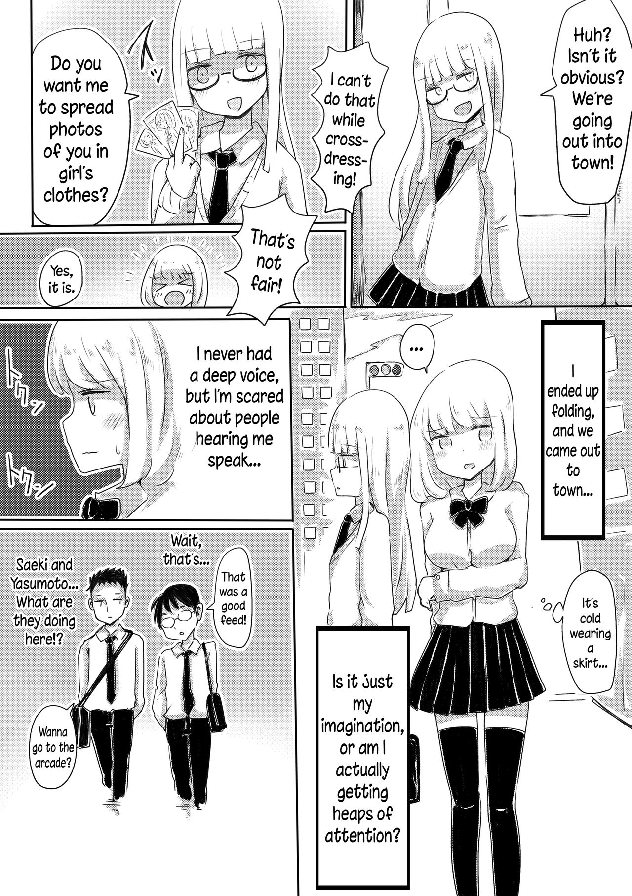 [むらさきにゃんこバー (ヴァエ)] 女装男子のつくりかた [英訳]
