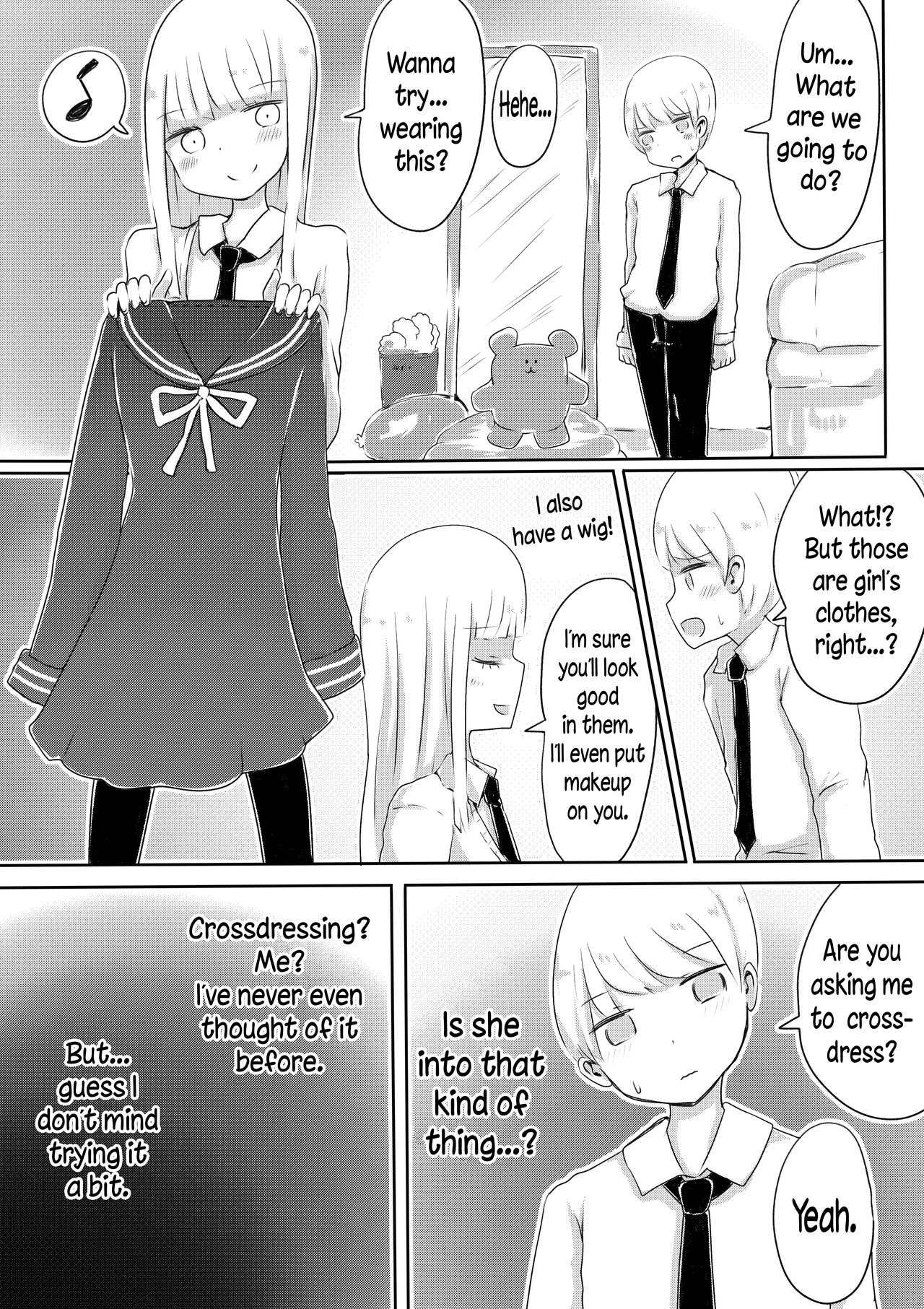 [むらさきにゃんこバー (ヴァエ)] 女装男子のつくりかた [英訳]