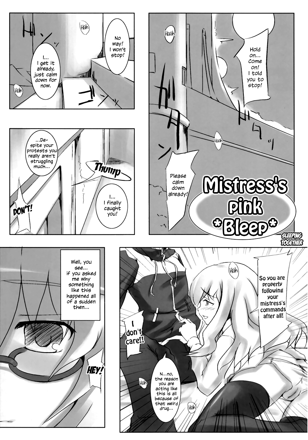 (C71) [はんなま (添い寝, 稲戸せれれ)] ご主人様の桃色ぱんつ (ゼロの使い魔) [英訳]