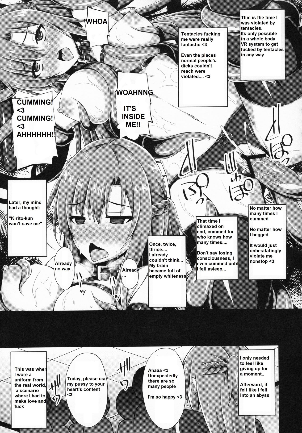 [Imitation Moon (成海優)] 俺の愛した彼女はもういない… (ソードアート・オンライン) [英訳]