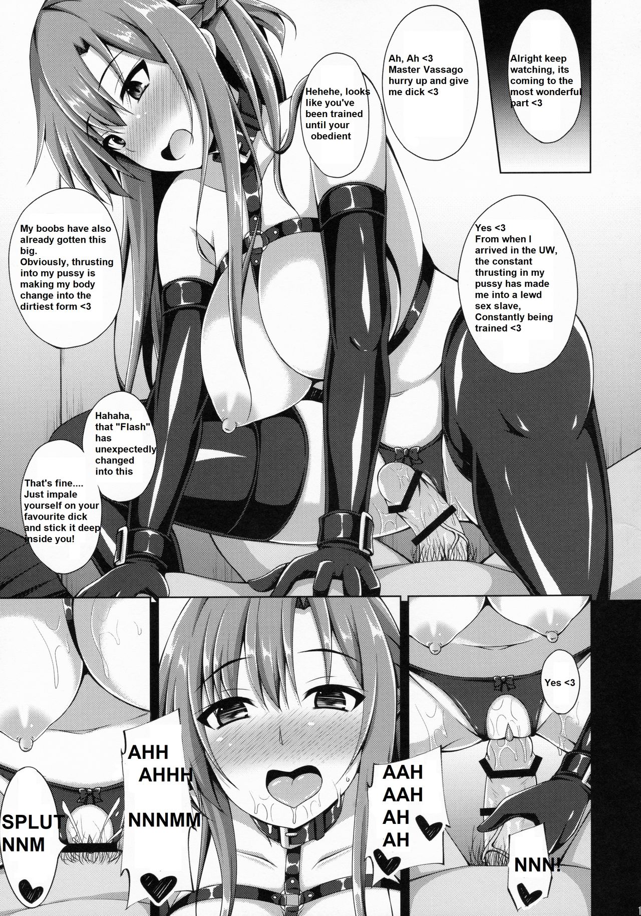 [Imitation Moon (成海優)] 俺の愛した彼女はもういない… (ソードアート・オンライン) [英訳]