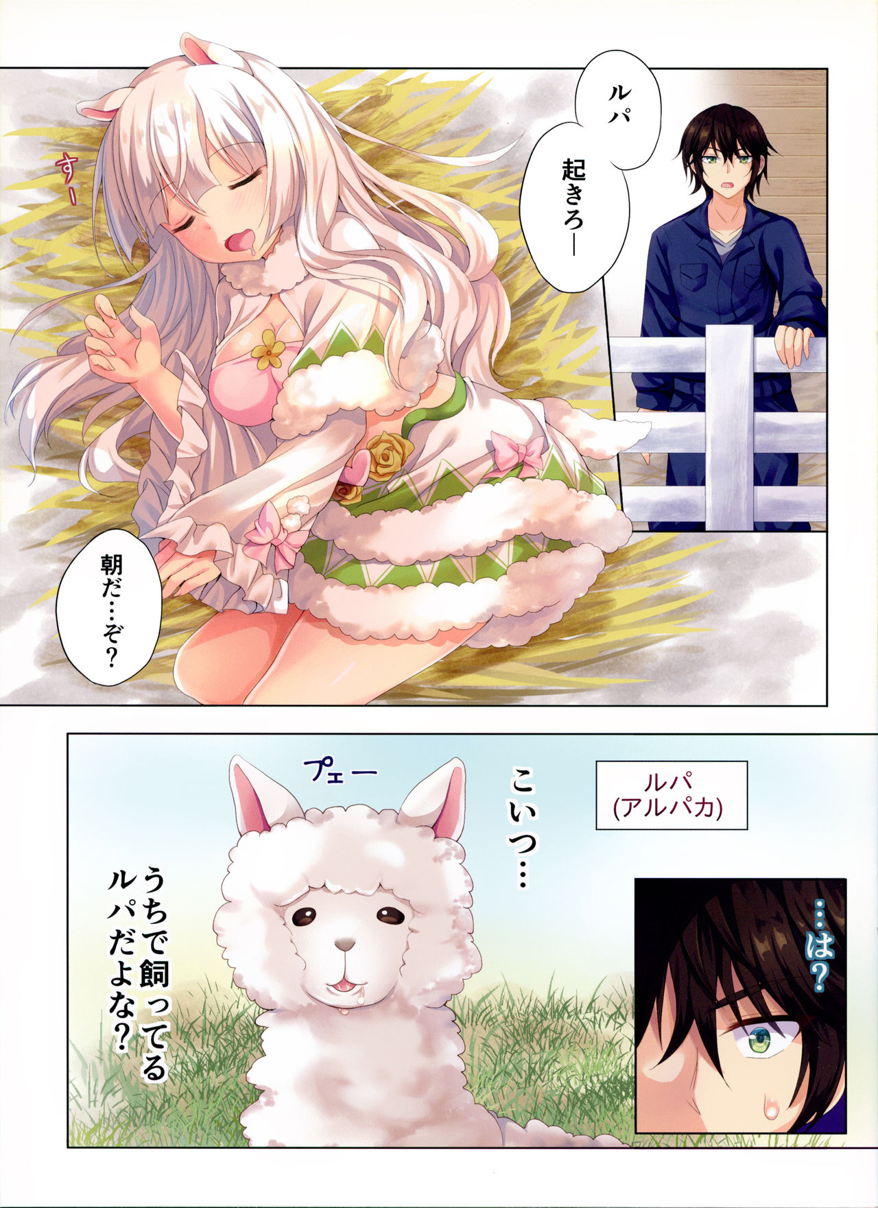 (みみけっと36) [つきもこ、アサツキミン (流嘉、みんとあいす)] メンヘラうさぎとペットのアルパカをもふもふしちゃう本