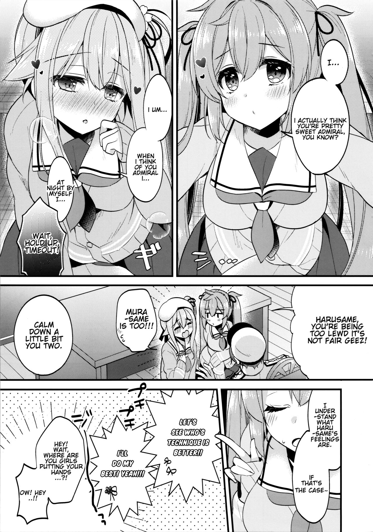 (C97) [Apple Water (りんご水)] どっちが好きなの? (艦隊これくしょん -艦これ-) [英訳]