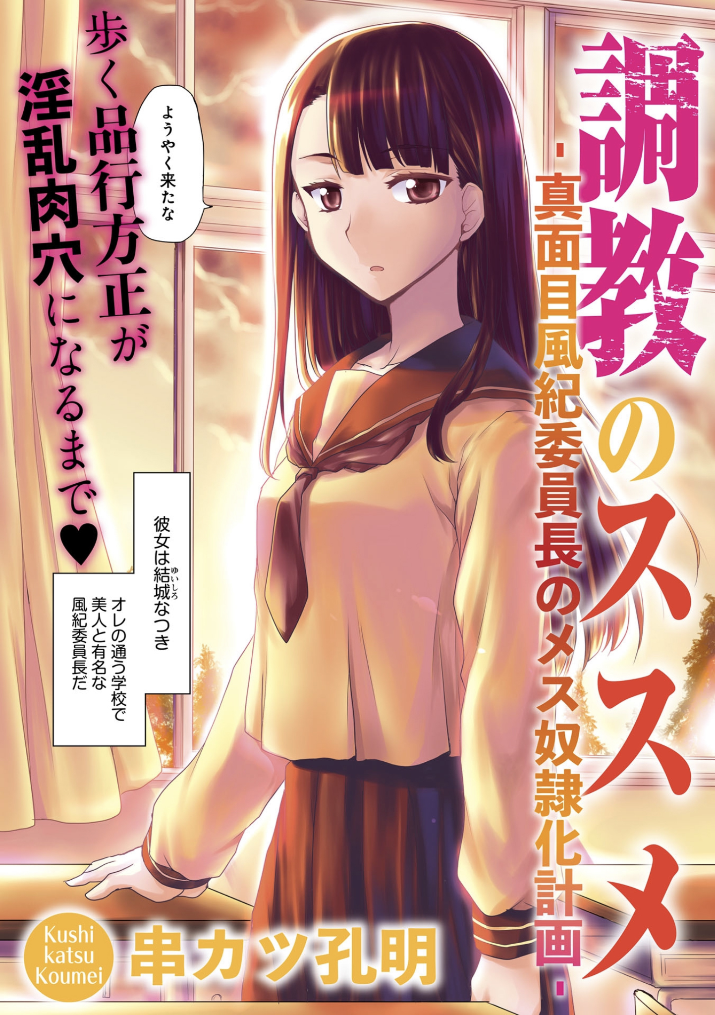 ちょうきょうのすすめ-まじめふきいんちょうのめすどれいかけいかく-