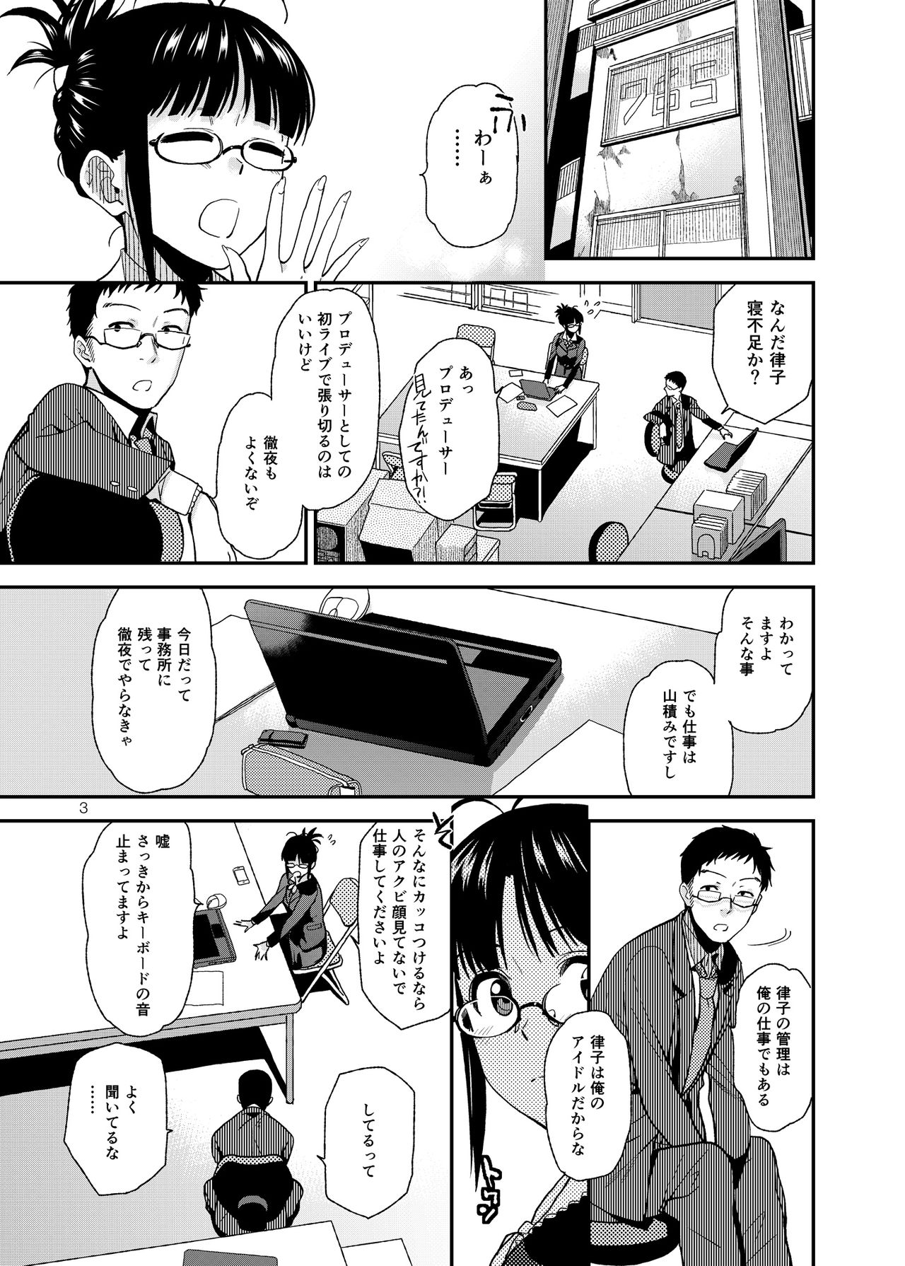 [愛増庭 (文月悠)] UNCONTROLLABLE (アイドルマスター) [DL版]