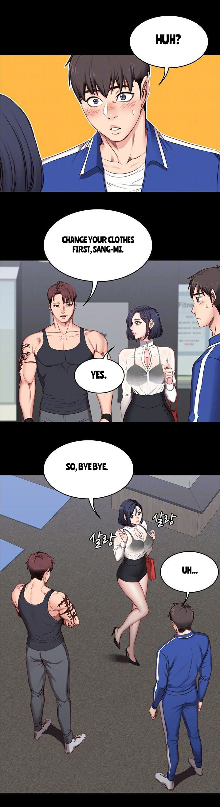 [G.Ho, Jiho] FITNESS Ch.18/? [English] [Hentai Universe]