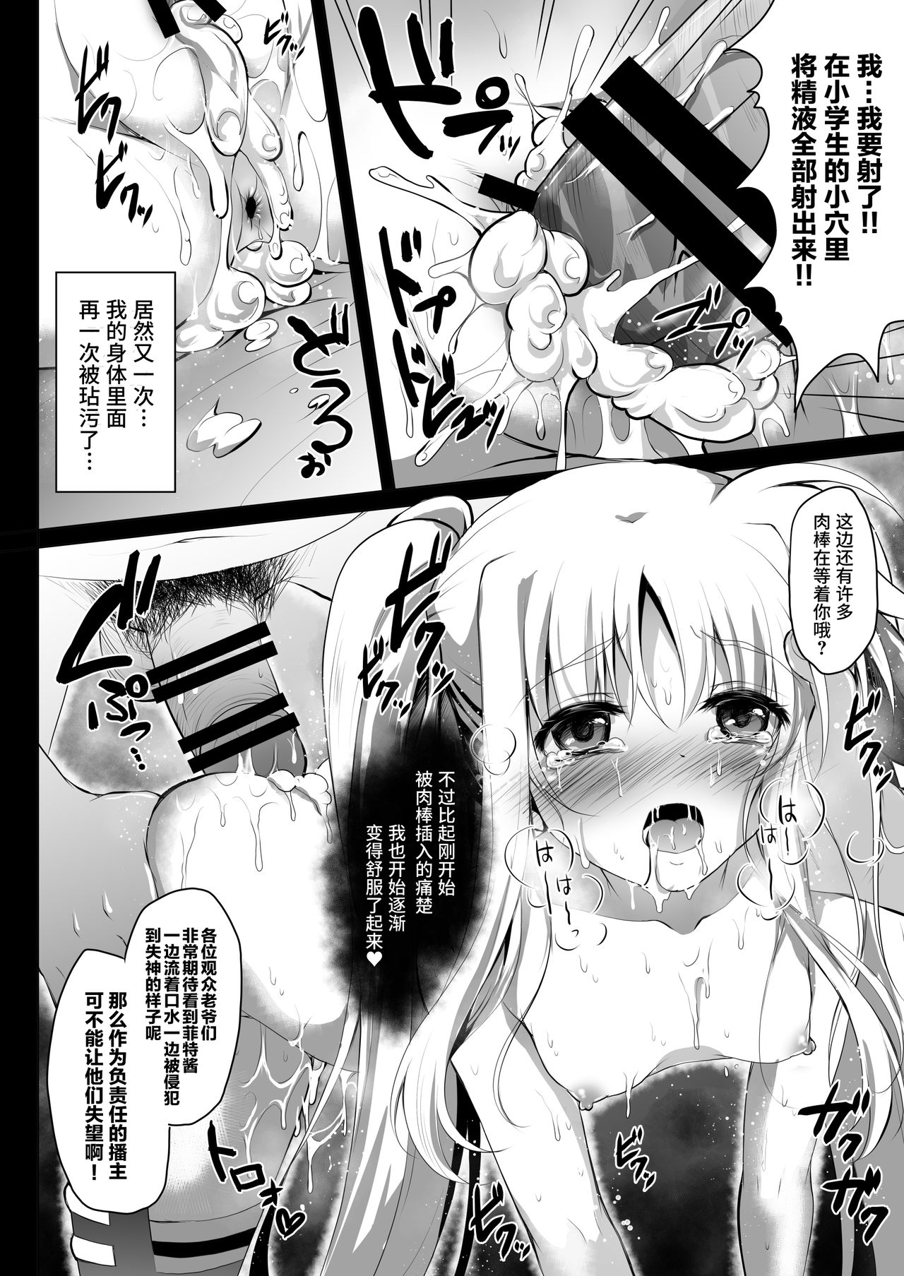 [おほしさま堂 (GEKO)] 〇コ生主フェイトちゃん恥辱の生放送 (魔法少女リリカルなのは) [中国翻訳] [DL版]