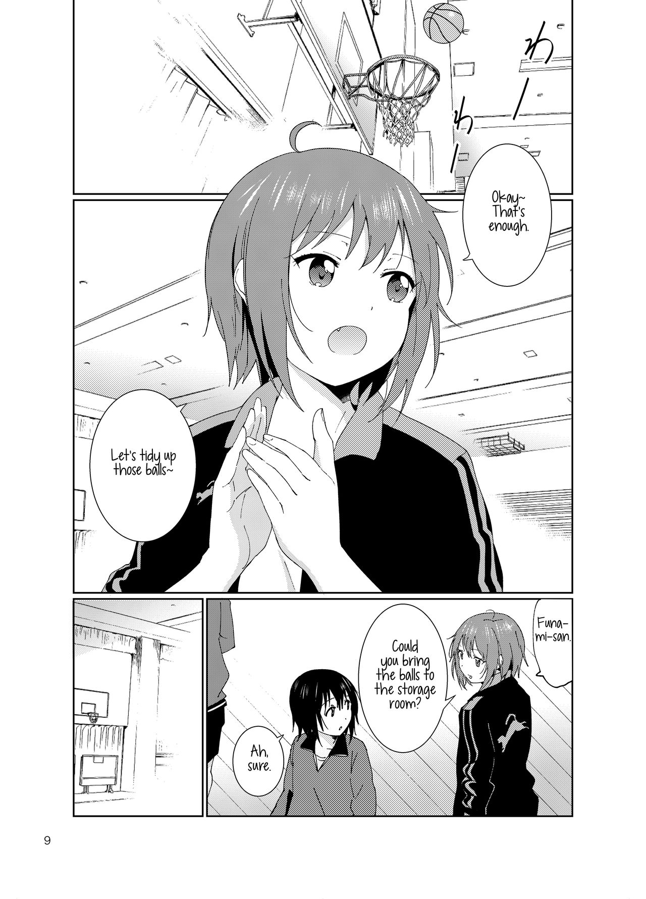 [まるまり魂 (うーたろ)] 南野先生と結衣がHする本 (ゆるゆり) [英訳] [DL版]