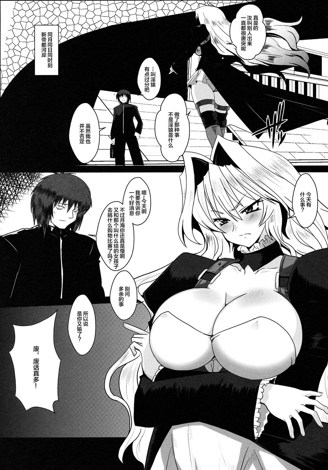 (C75) [黄泉比良坂 (bbsacon)] 堕月淫海 (セキレイ) [中国翻訳]