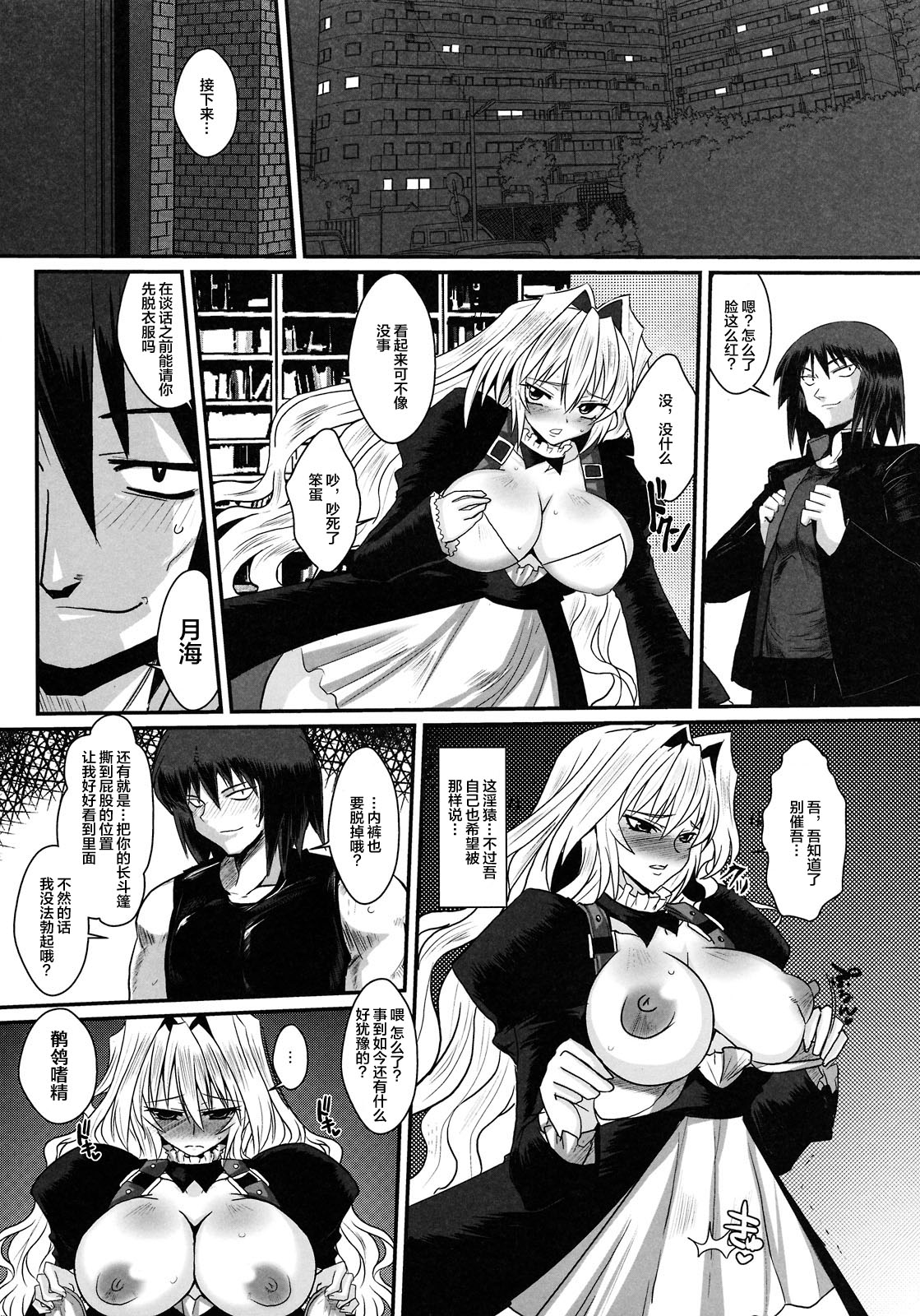 (C75) [黄泉比良坂 (bbsacon)] 堕月淫海 (セキレイ) [中国翻訳]