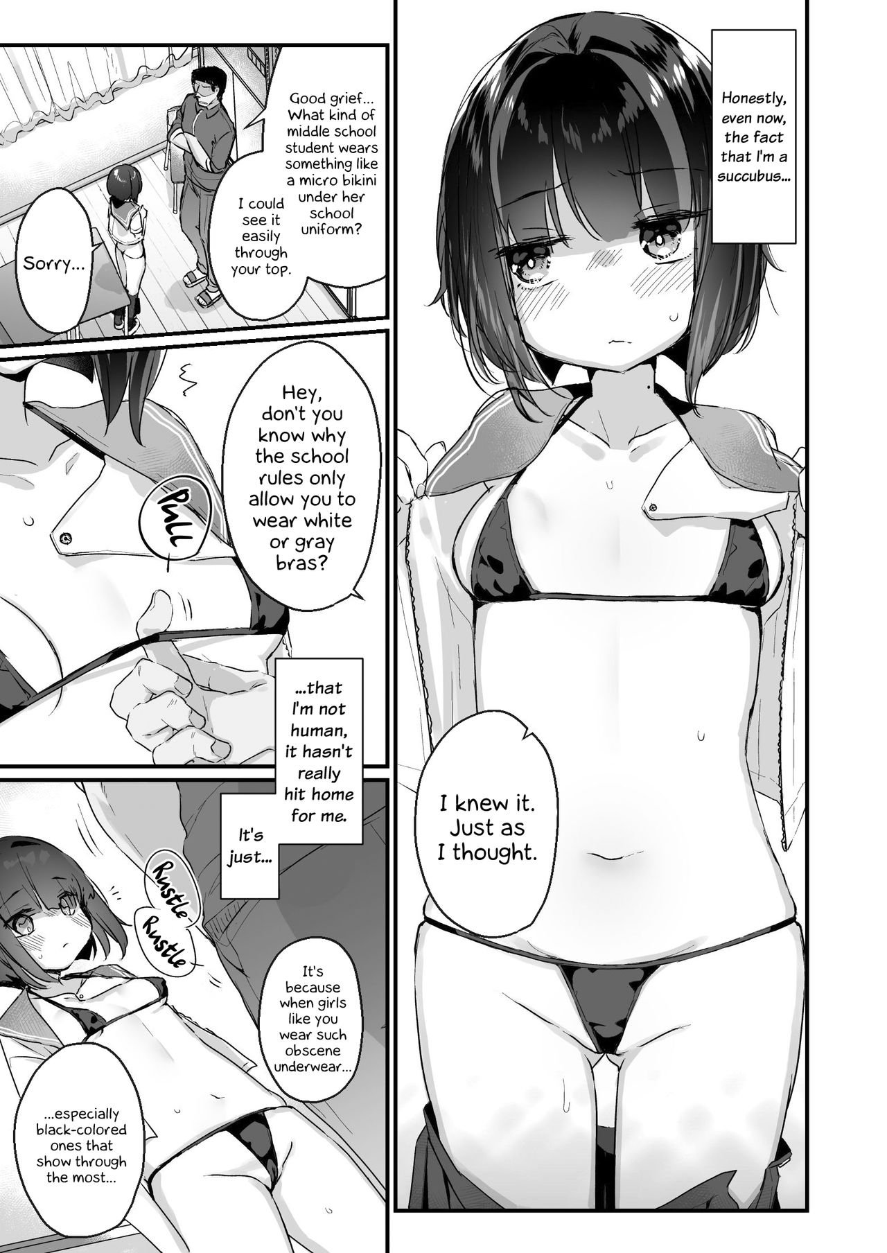 [天気輪 (甘露アメ)] なりたくないのにサキュバスになってしまった山田さん [英訳] [DL版]