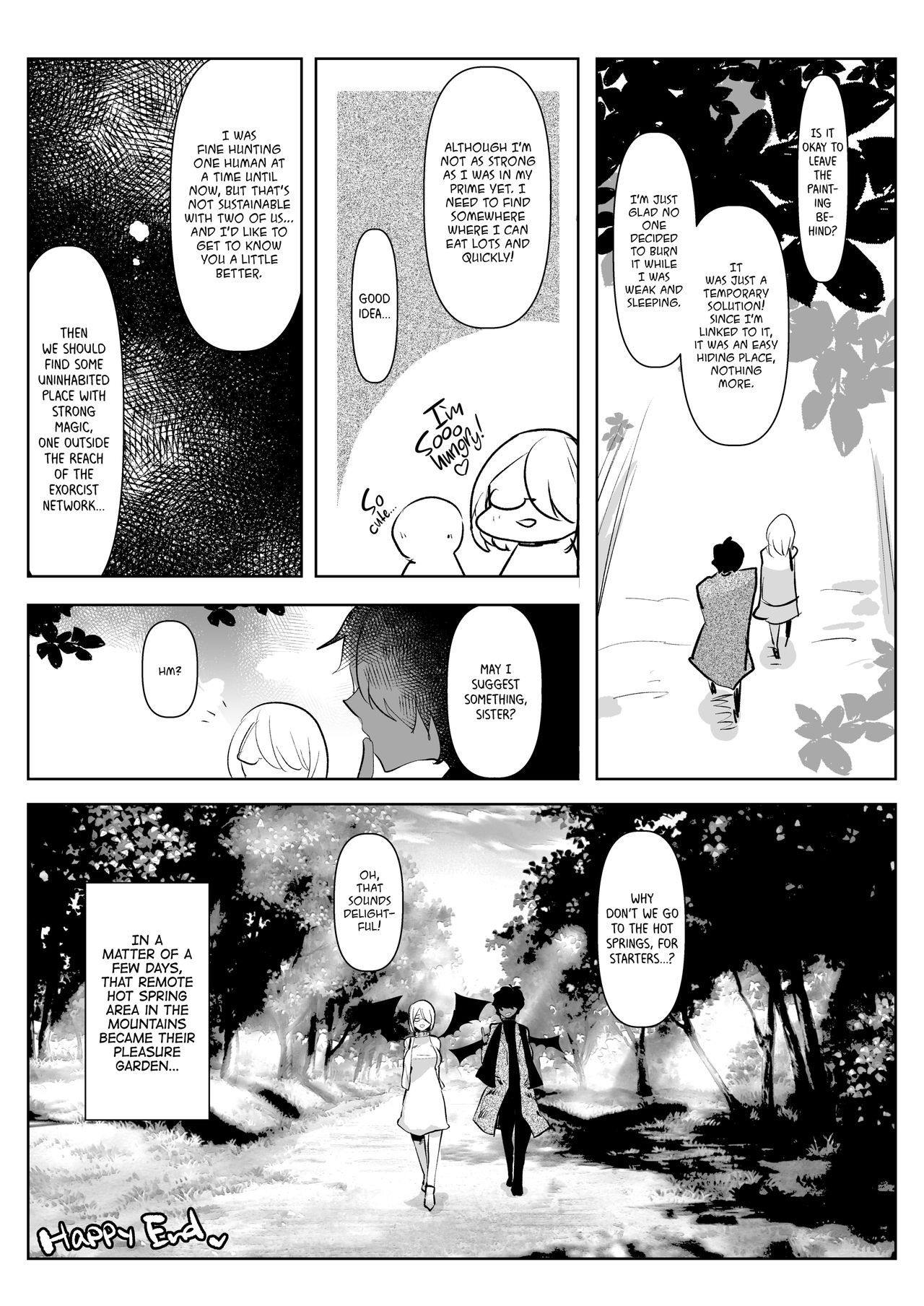 [愛昧亭 (愛昧亭うまみ)] 淫魔のふたなりチ○ポに敗北した退魔師の俺は… [英訳] [無修正] [DL版]