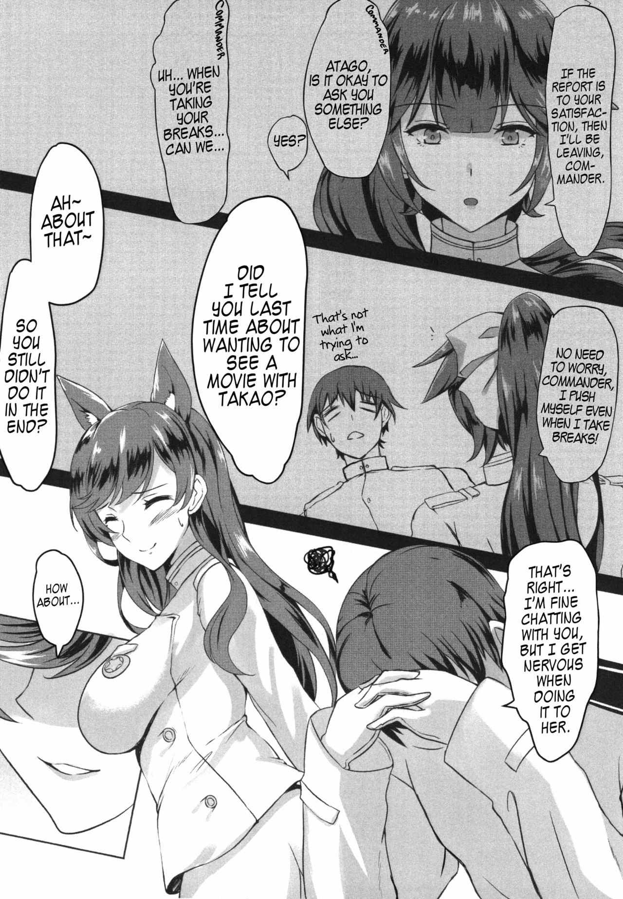 (C94) [黒箱作業 (A-Na)] 愛宕さん!告白の方法、教えて! (アズールレーン) [英訳] [DL版]