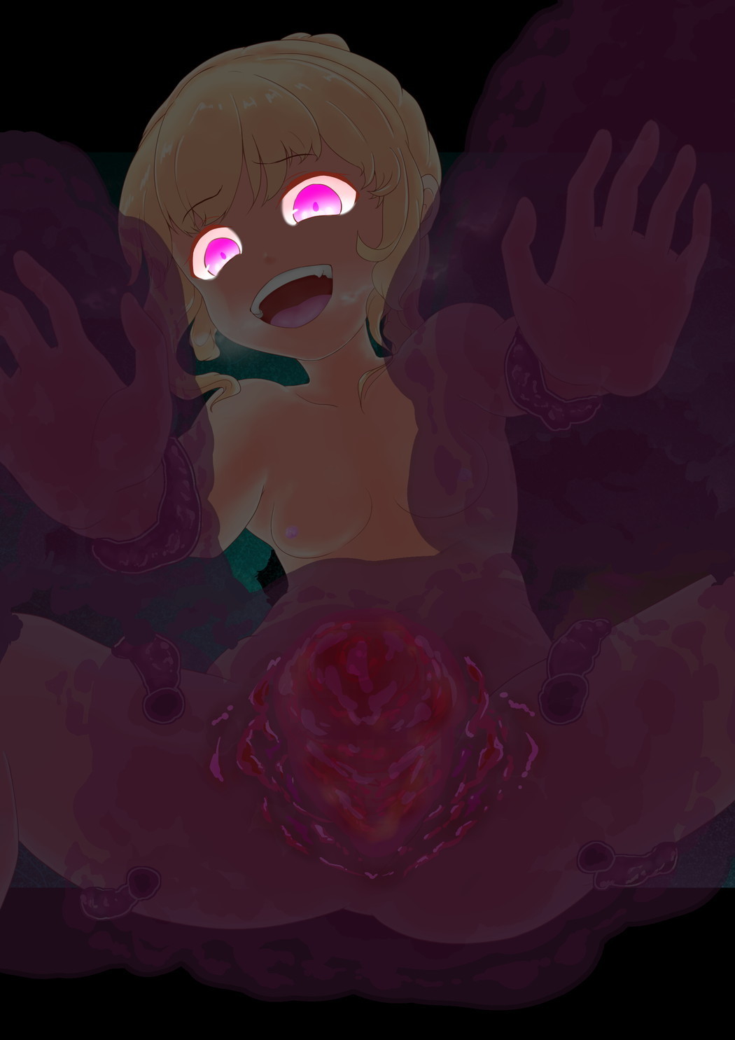 サキュバスさんにはやされておとされちゃう！