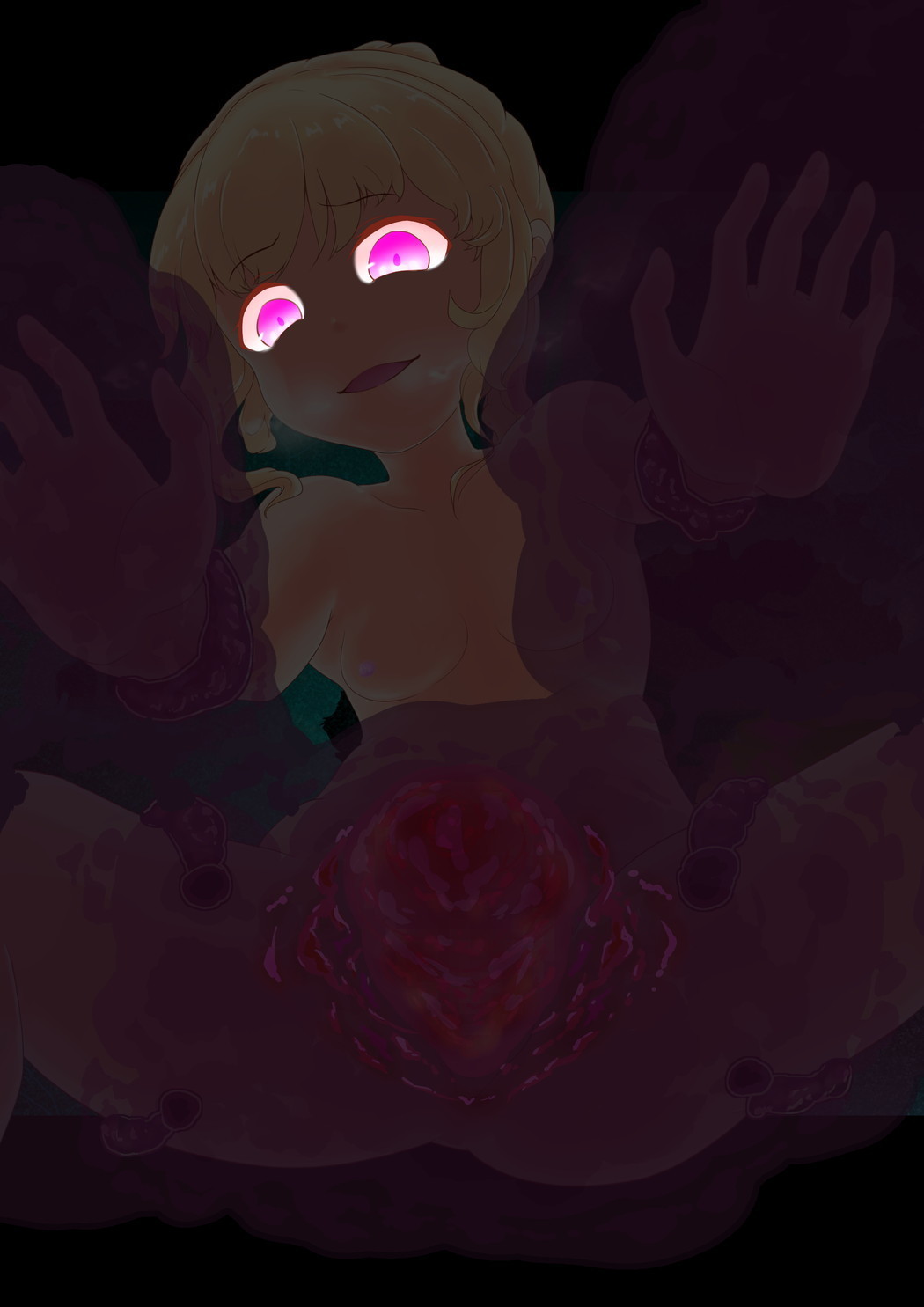 サキュバスさんにはやされておとされちゃう！