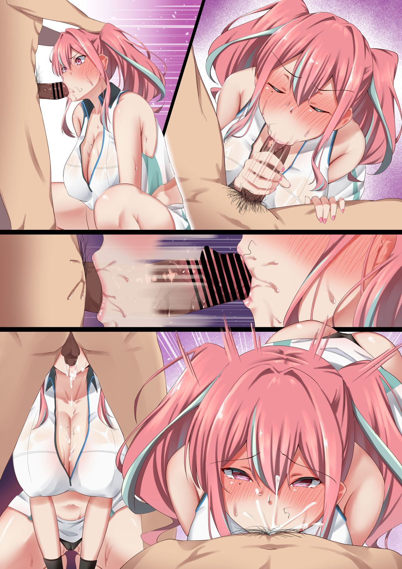 [November. (nanohana)] 爆乳ギャルのオレの彼女がテニサーのヤリチン男に寝取られた話 (アズールレーン)