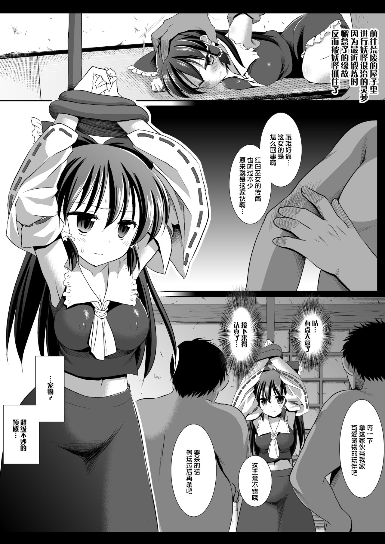 (COMIC1☆6) [ナギヤマスギ (那岐山)] 東方陵辱16 (東方Project) [中国翻訳]