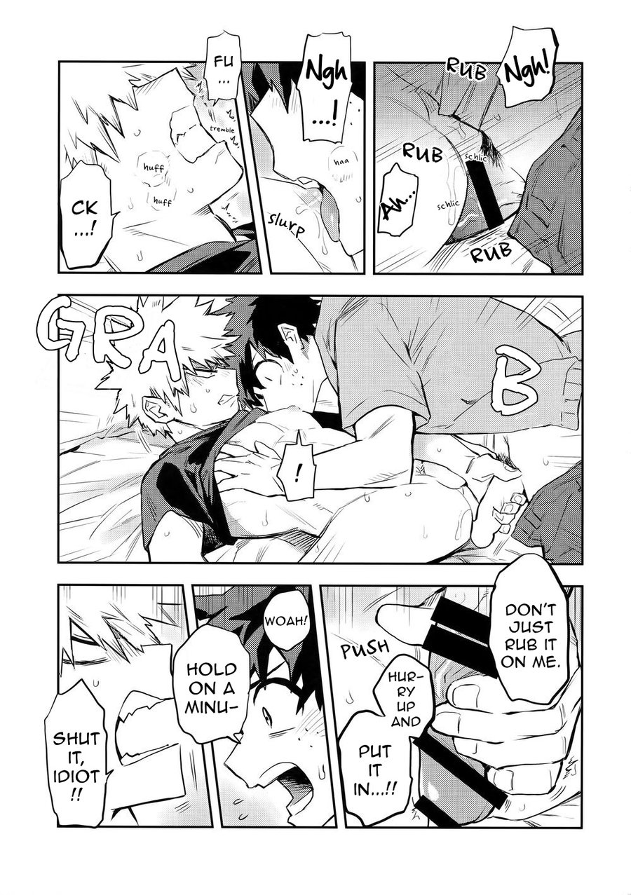 (どうやら出番のようだ!12) [米粒 (リッティリ)] 風邪引きかっちゃんと僕の攻防戦 (僕のヒーローアカデミア) [英訳]