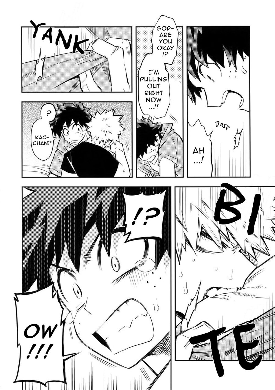 (どうやら出番のようだ!12) [米粒 (リッティリ)] 風邪引きかっちゃんと僕の攻防戦 (僕のヒーローアカデミア) [英訳]