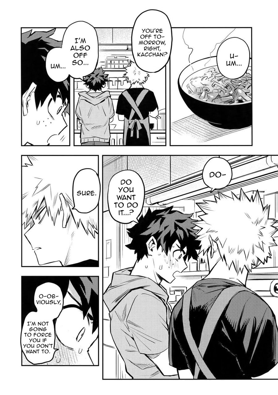 (どうやら出番のようだ!12) [米粒 (リッティリ)] 風邪引きかっちゃんと僕の攻防戦 (僕のヒーローアカデミア) [英訳]