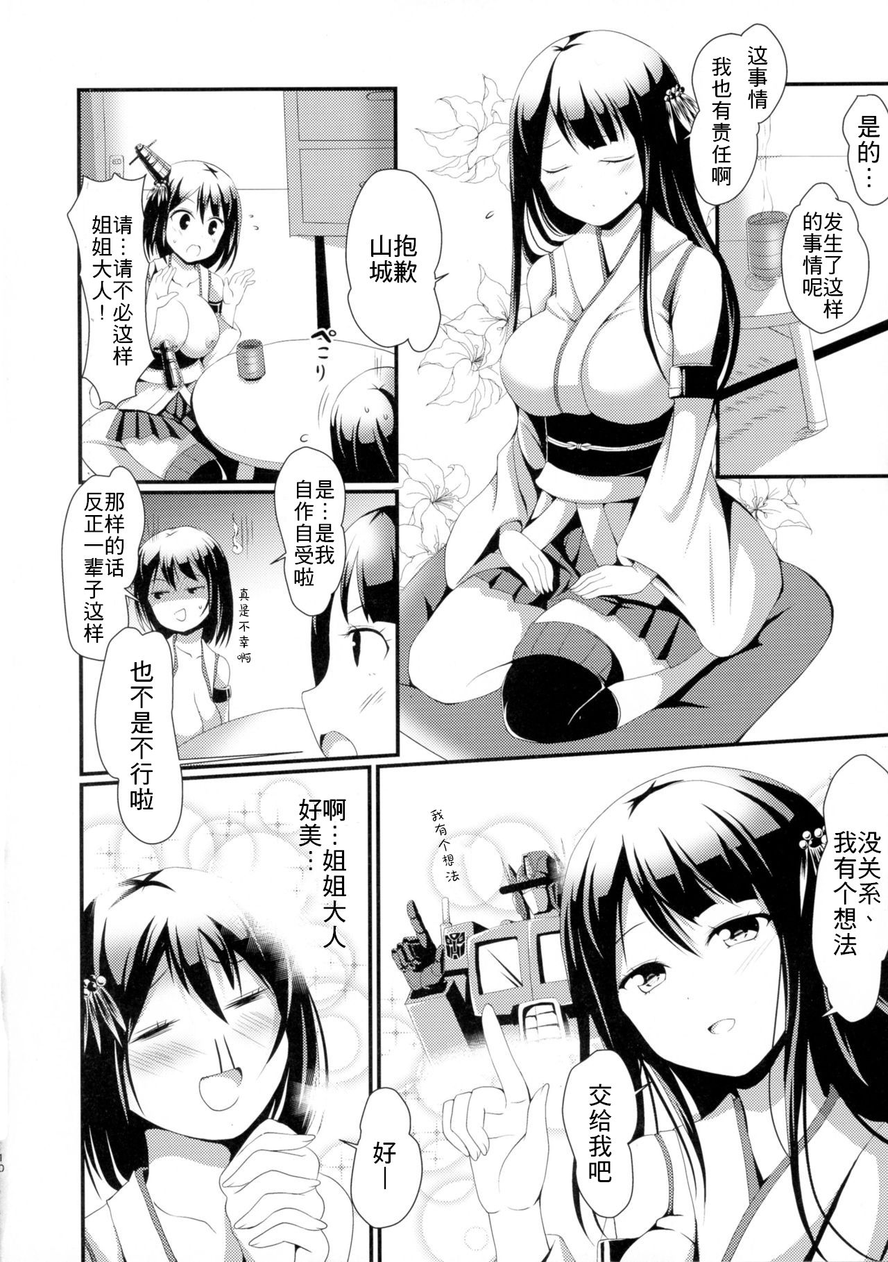 (C90) [おもち☆バズーカ (Deego)] 姉さまと乳首とわたし (艦隊これくしょん -艦これ-) [中国翻訳]