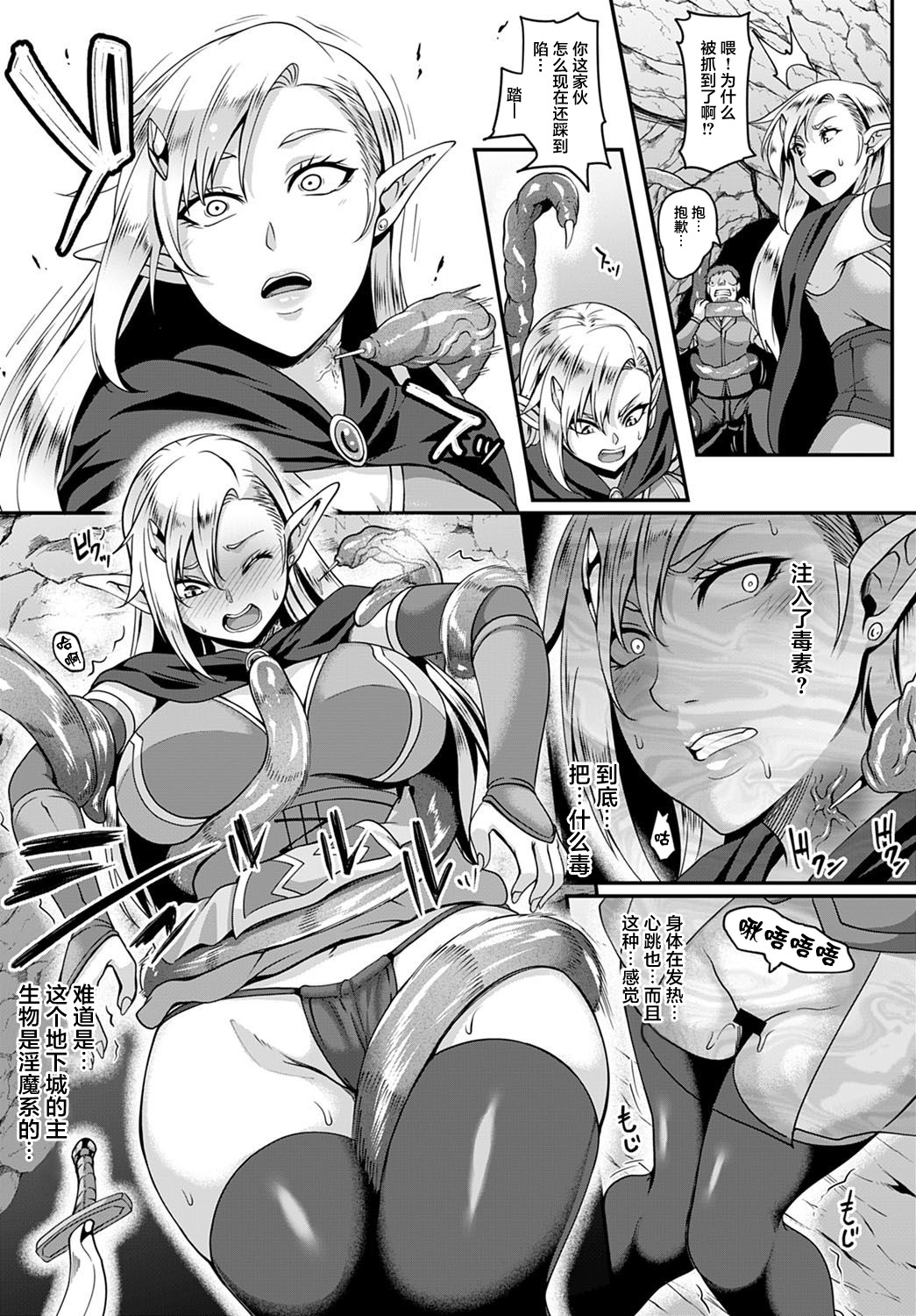[一弘] エルフの愛は触手に堕ちて (COMIC アンスリウム 2020年12月号) [中国翻訳] [DL版]