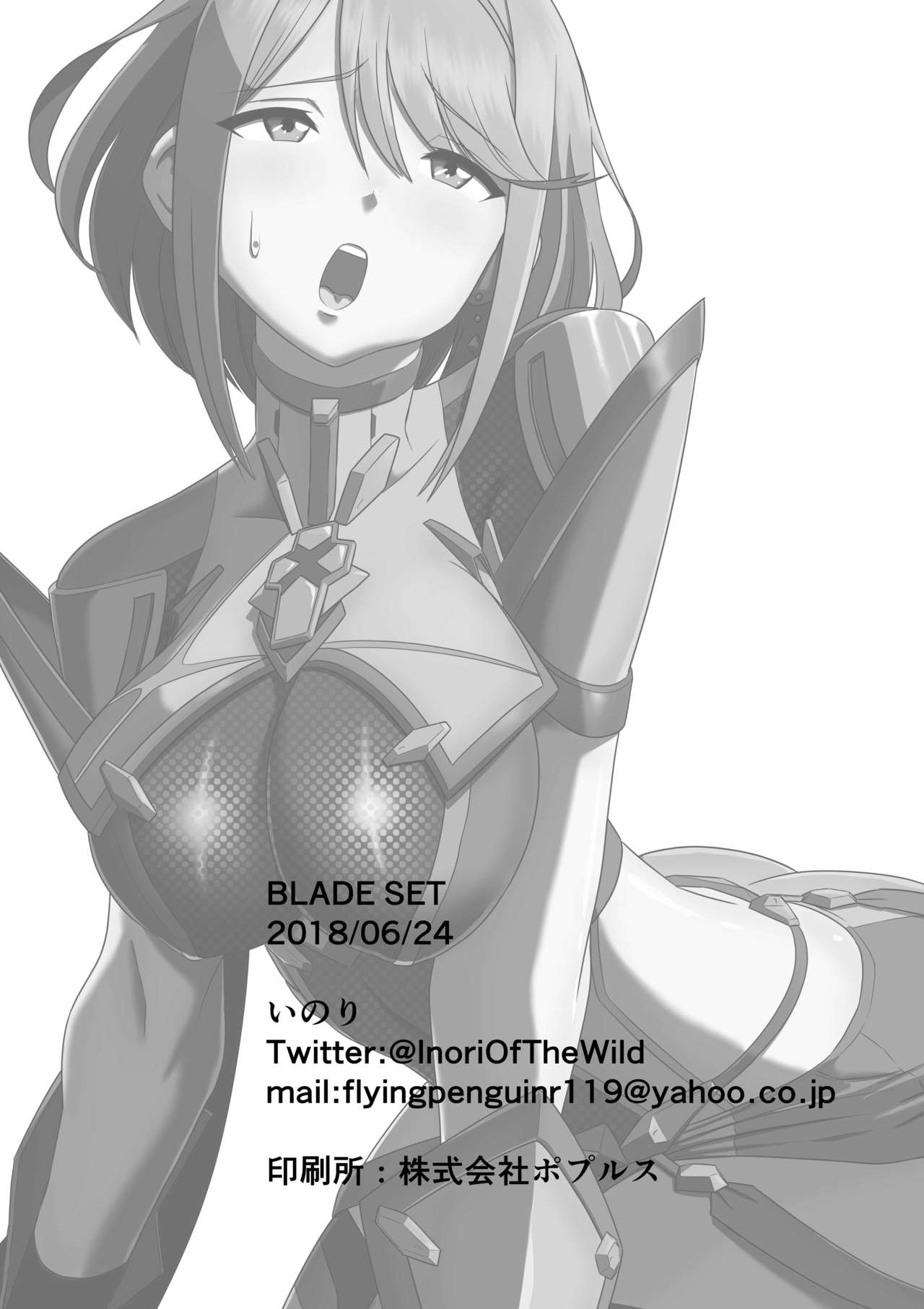 [いのり堂 (いのり)] BLADE SET DX (ゼノブレイド2) [中国翻訳] [DL版]