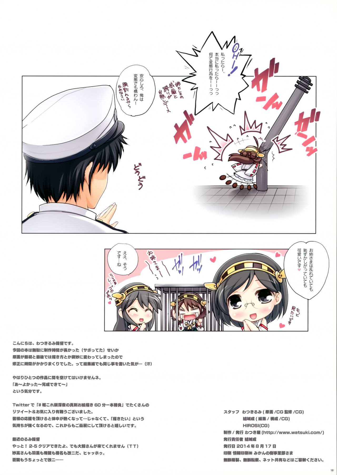 (C86) [わつき屋 (わつきるみ、結城成、HIROSI)] COLORS!15 (艦隊これくしょん -艦これ-)